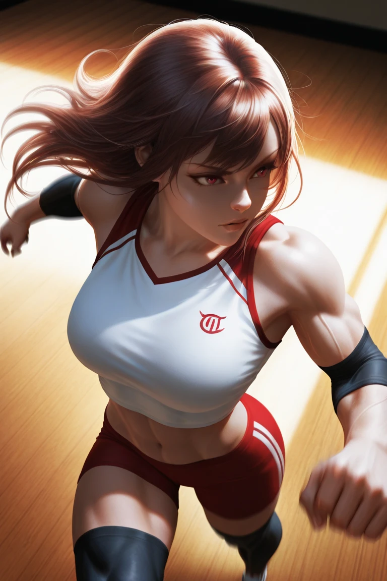 A magnificent and beautiful Olympic gymnast (with an athletic physique:1.5) (in a highly detailed style:1.4) [(influence of Annie Leibovitz)] (performing a graceful routine:1.3) (with a focus on perfect form and technique) (detailed muscles, flawless posture, and dynamic movement) (dramatic lighting to highlight the elegance and strength of the gymnast) (background with subtle elements of a gymnastics arena) (best quality, high quality, Photoshop details, perfect anatomy, perfect hands, perfect eyes, perfect clothes, perfectly textured)

