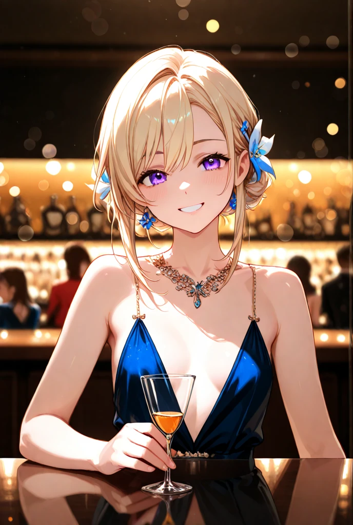 (masterpiece),(Highest quality),(Very detailed),(Best illustrations),(Best Shadow),Natural Light,(Detailed Background),(とてもbeautiful)(masterpiece),(Highest quality),(Very detailed),(Best illustrations),(Best Shadow),(Detailed Background),(とてもbeautiful), masterpiece, Highest quality, High resolution,,(masterpiece1.5),super high quality, Super detailed,Perfect drawing,Mr.々Hairstyle,One girl,alone,Blonde,(Married Woman:1.3),,beautiful,smile,Sequined Dress,necklace,accessories,glitter,(Top Gravure Model),(blush:1.3),(night),Night Time,Party Venue,Super cute,Sparkling,Super cute,(Highest quality,High resolution,masterpiece:1.2),Super detailed,Vibrant colors,View here,beautiful女性、光沢のあるbeautiful肌,、((Clear Face))、High Resolution、Vibrant colors、完璧なbeautiful女の子、