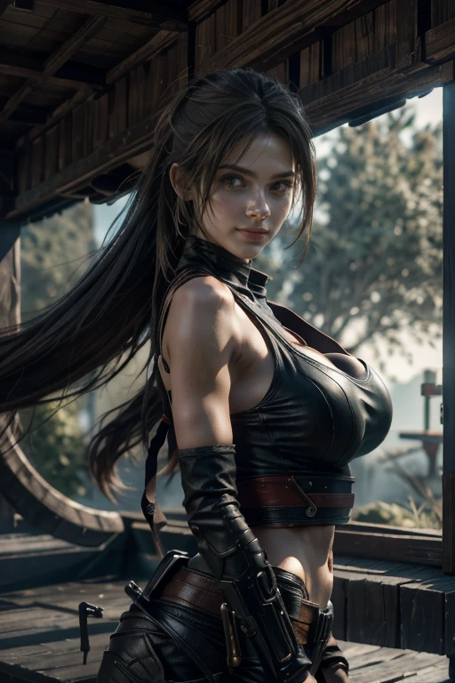 Final Fantasy 7 Tifa with Battle Damage