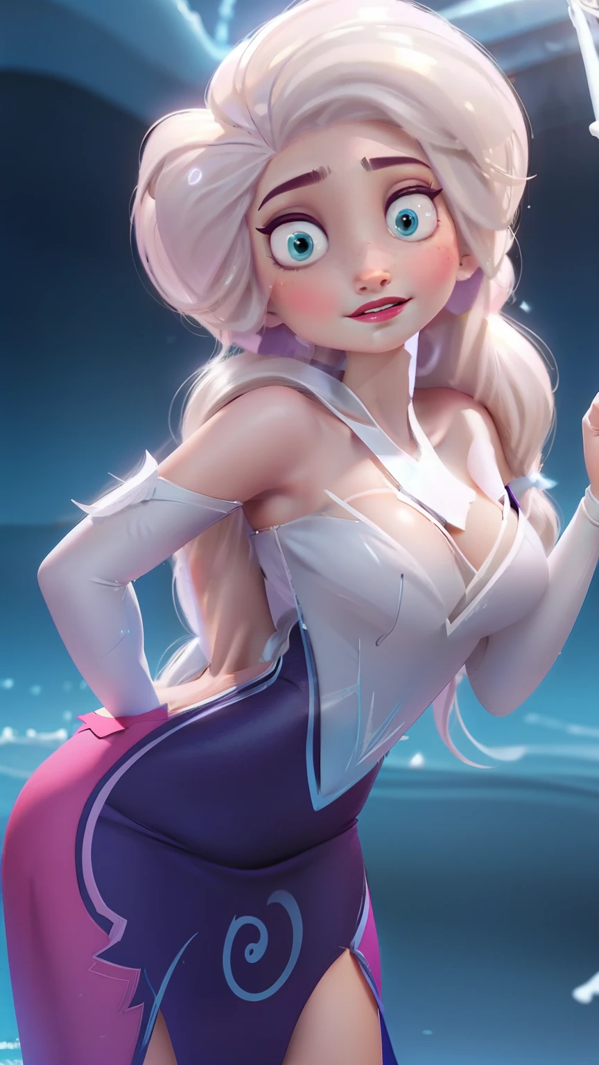 Young Elsa is very hot. busty. cutout. production.. 💗 💕 💮