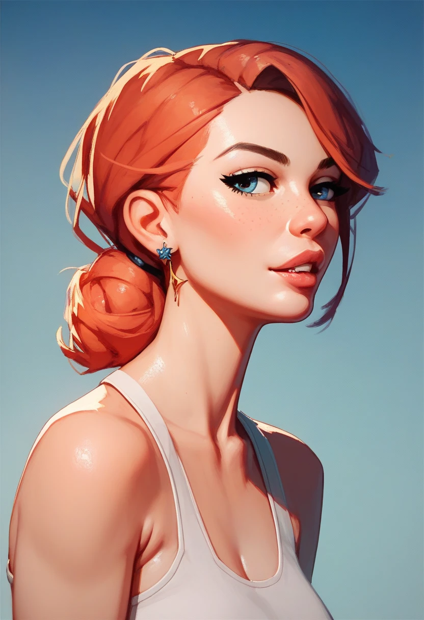Barbie girl doll in the style of Lois van Baarle