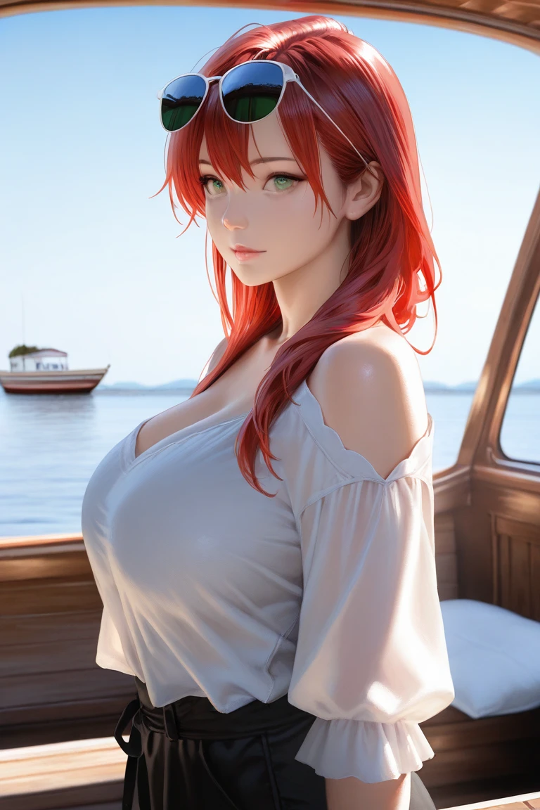 (masterpiece:1.2,highest quality),Photographed with an ultra-wide-angle lens,blur the background, Snowing background,1 High school girl,emphasizes the chest,(medium breasts),Cute ,auburn hair,detailed and beautiful eyes,blushing face,healthy skin,looking at the viewer,smile,(resort scenery),8K resolution, seductive V neck Suit