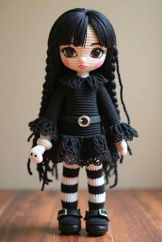 Cute girl crochet,yarn all around,pastel,skull,dark,Powerpuff girl,