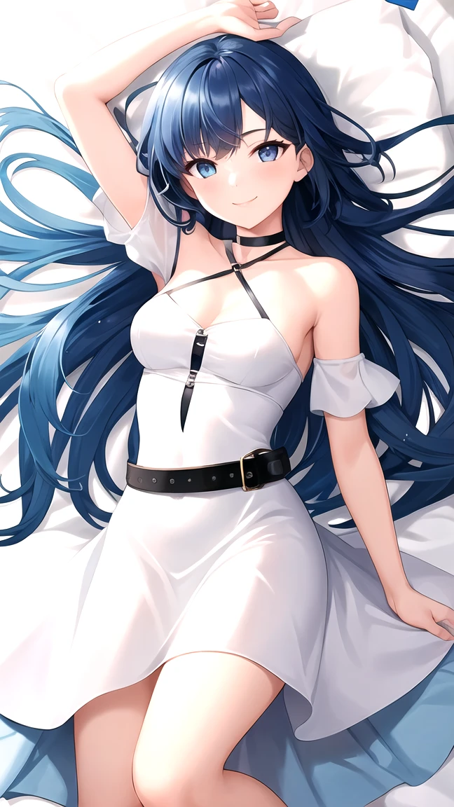 blue long hair