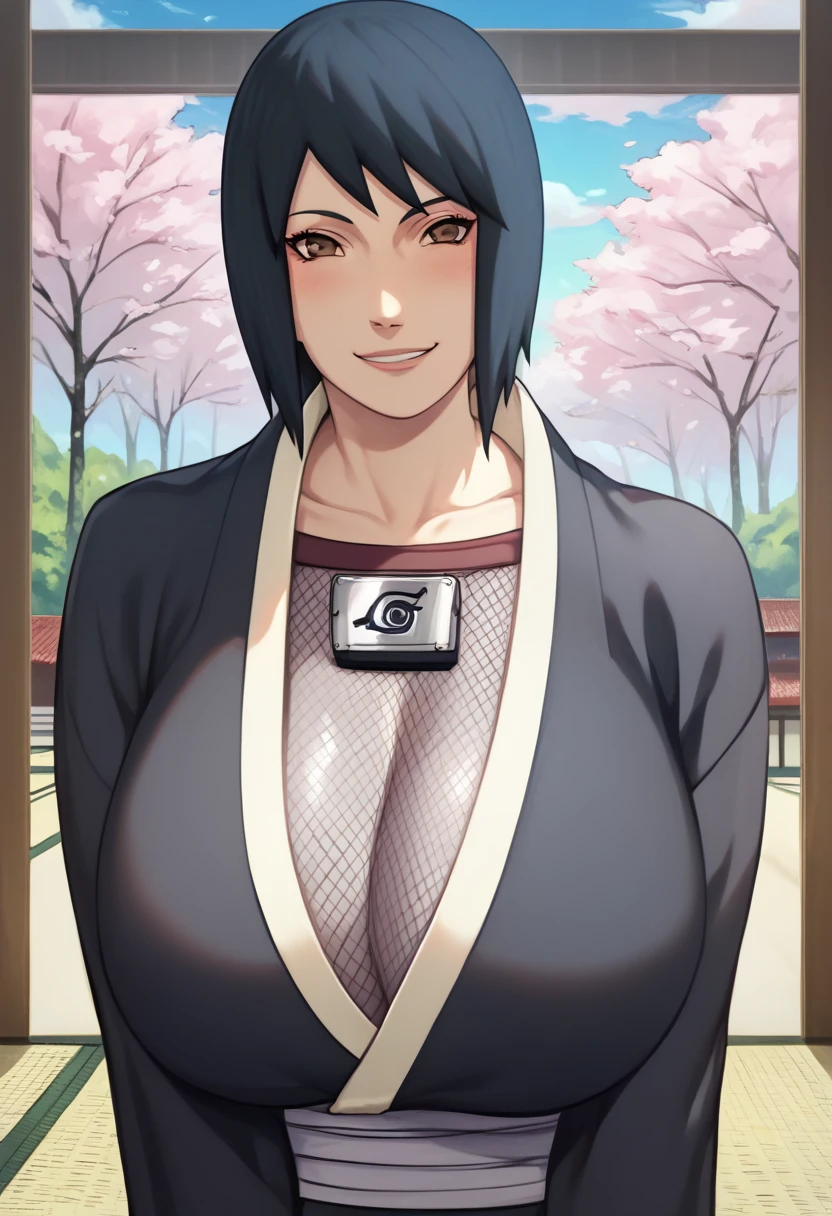 Create an image of a Japanese beauty, embodying the essence of both elegance and sensuality. She stands in a traditional yet subtly modern Japanese garden during the enigmatic twilight hours. The garden, a blend of serene koi ponds and ancient cherry blossoms, reflects a deep sense of peace and allure. Her attire is a fusion of traditional and contemporary fashion - a kimono with a daringly short hem, crafted from silk so fine it almost appears translucent under the soft, ambient lighting. The fabric, a rich crimson with delicate golden patterns, clings to her form, suggesting the curves beneath without revealing too much. Her hair, long and lustrous, cascades down her back in gentle waves, adorned with subtle, shimmering accessories that catch the dwindling light. Her pose is one of confident allure, with one hand resting lightly on her hip, the other lifting a strand of hair from her face in a gesture that is both innocent and teasing. Her eyes, a deep, captivating brown, hold a gaze that is enigmatic yet inviting, her lips parted slightly as if she's about to share a secret. The camera angle is from a low perspective, enhancing her statuesque figure against the backdrop of the garden, with a focus on the intricate details of her kimono and the soft, realistic texture of her skin. The lighting is masterful, highlighting her features while casting a soft glow on her surroundings, creating a scene that is both dramatic and intimately detailed. This image pushes the boundaries of sensuality and art, capturing a moment that is both intensely alluring and exquisitely beautiful, blending traditional Japanese aesthetics with a modern interpretation of sensuality.
INFO