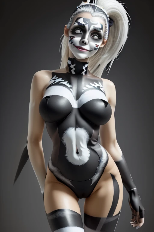 RAW photo, humanoid, a full-body photo of[girl:Sideburns :2] a wereSideburns Sideburns on the beautiful beach standing,  <lora:wereanimal:0.5>, best quality ,masterpiece, illustration, an extremely delicate and beautiful, extremely detailed ,Amazing, finely detail, masterpiece,best quality,official art, 8k uhd, dslr, soft lighting, high quality, film grain, Fujifilm XT3,absurdres, huge filesize , ultra-detailed, highres, extremely detailed,beautiful detailed wereSideburns, extremely detailed eyes and face, beautiful eyes, (RAW photo, best quality), (realistic, photo-realistic:1.3), 1wereSideburns , furry body, full-body shot, (Kpop idol),on the beautiful beach, skinny, ((posing)), happy, looking at viewer, facing front, furry arms ,furry medium breasts,