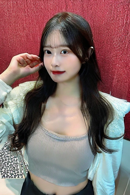 (Commemorative photo of super sexy Korean aunty wearing sexy winter clothes:1.2)(grin,Smile)(Beautiful Sweat:1.1)(16K, RAW Photos, Highest quality, masterpiece: 1.2),(Beautiful curly black hair:1.2) Super detailed, Super Resolution, (Genuine, Genuine photos: 1.37), Portraiture, High-resolution RAW color photos, Professional photos, Very detailed, 8k wallpaper, Very detailed CG Unity 8k wallpaper, Very detailed beautiful girls, Very detailed faces, ((whole body)), beautiful woman, Huge breasts,(huge boobs:1.1) (Big Boobs:1.1), Beautiful Wife (Sexy winter jackets),, (Actress-level beauty)(Beautiful aunt:1.1)(Sandy Beach)(46-year-old female president:1.2)(Frills:1.1)(40years old)Winter outfit