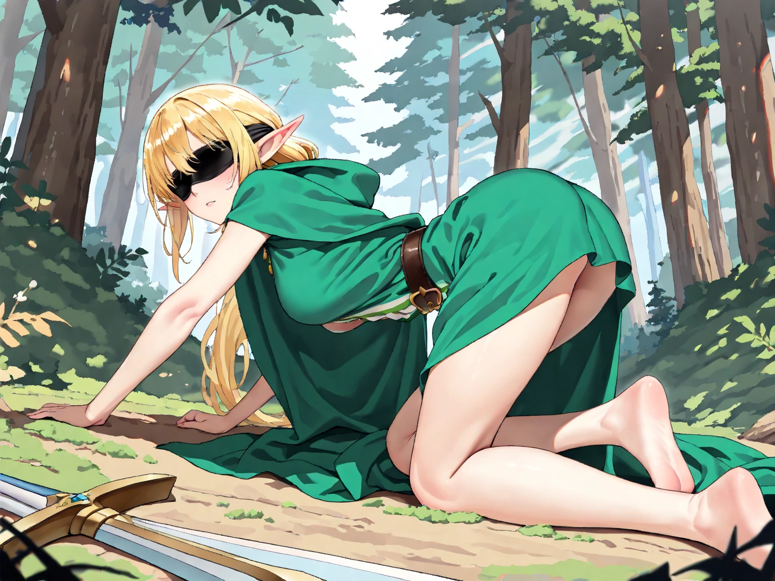 Elf,stick out