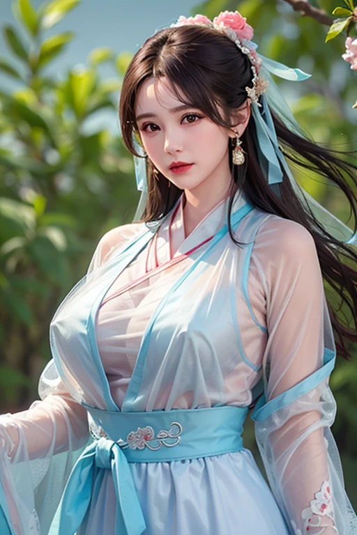 Master quality, highest quality, best picture quality hd 8k, exaggerated details, a cute 8 year old asian with a shy expression, slightly squinted eyes, adjusting her hair, long eyelashes (long hair / very, very exaggerated big breasts _ tits / in hanfu chinese thin silk qipao very wet body, thin cloth embossed pattern, short skirt), posing sit in front of the camera, wet throught rain, very wet body, thin cloth embossed pattern), posing sit in front of the camera, wet throught rain, wet breast under wear