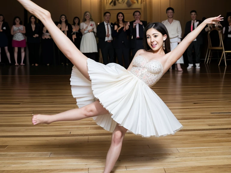 Joe biden dancing in a ballerina dress