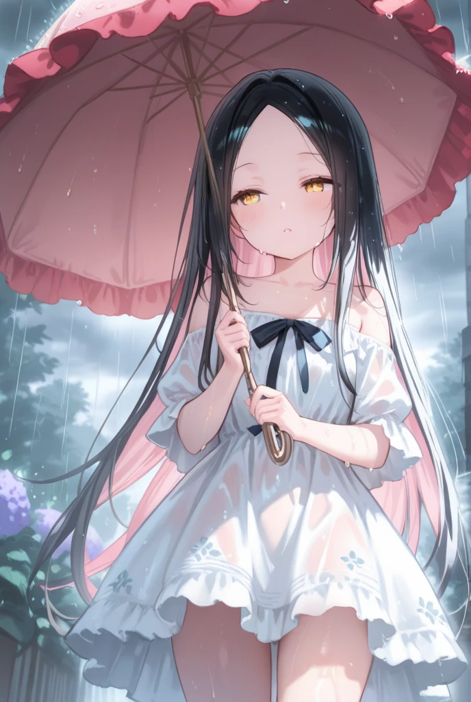 cute Sheer Uniform Rain umbrella