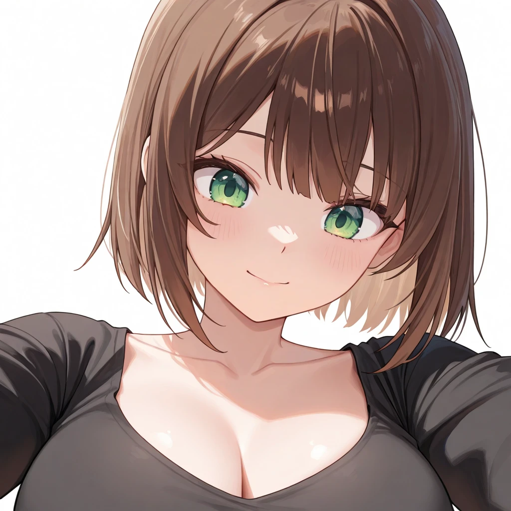 score_9,  score_7_up, source_anime, 
1girl, standing, breast press, looking at viewer,  solo focus, crop top, sleeveless, underboob, smirk, closed mouth, sweat, squinting,  sidelocks, hair bun, brown hair, crossed bangs
 1boy,  pov, hetero, outdoors,from above, 
 <lora:breastpress_xl:0.9>