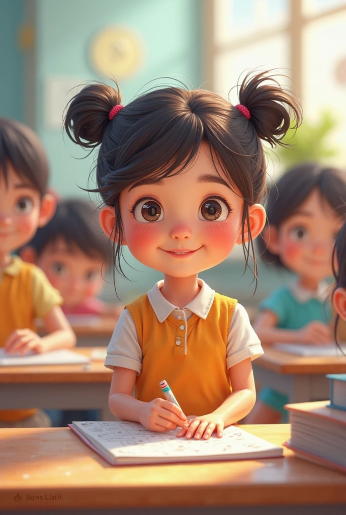 Elementary school girl