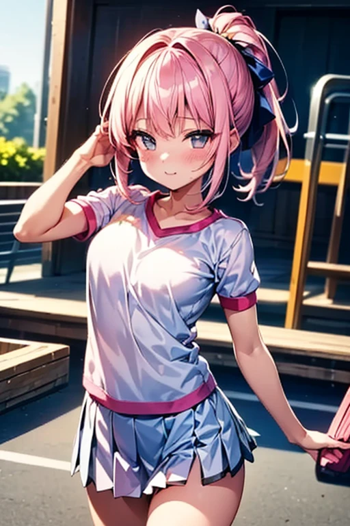 (masterpiece: 1.3), (Maximum resolution: 1.2), (Ultra High Definition TV: 1.2), Cinematic Light, 8K resolution, Detailed facial features , (Sharp focus: 1.2), (Focus on the face:1.2),Perfect Style, Beautiful Face, Acura, Anatomically correct, Highly detailed face and skin texture, Beautiful Eyes,Beautiful Eyes, Natural Cheeks, Glowing Skin, Fair skin: 1.2, (Glossy Lips: 1.4),、 (Embarrassed look: 1.2),Highly detailed face and skin texture, Beautiful Eyes, double eyelid, Natural Cheeks, , Glossy Lips: 1.4,Exposed cleavage、(White mucus on chest:1.4)(White mucus on thighs:1.2)、 blush、Humiliating、Expressions of embarrassment、Please open your knees、Expressions of anger、Big Breasts、dissatisfaction、Spread your legs、 、Sparkly little earrings and a rosary、Disheveled clothes、Exposed panties、Drenched in sweat、、Stockings Long Hair、 Clean woman,1 person、 I am proud, Old bedroom、、Blonde Hair、Short Hair、Dark blue eyes,(((tennis wear :1.3)))、(((pleated miniskirt))),(((exposed white panties))),detailed race panties,dissatisfaction、Masturbate、blush、Embarrassed face、Arms raised above heace in ecstasy、Eyes closed、(((pov))),(((Wear a pink taste tennis player uniform)))、high socks、navy colored socks,Plain clothes ,((tennis wear))、,dropping eyes,(((spreading legs open wide with knees bent,creating the shape of the letter M))),,((())),(((under table))),(((fellatio))),(((in lockerroom)))