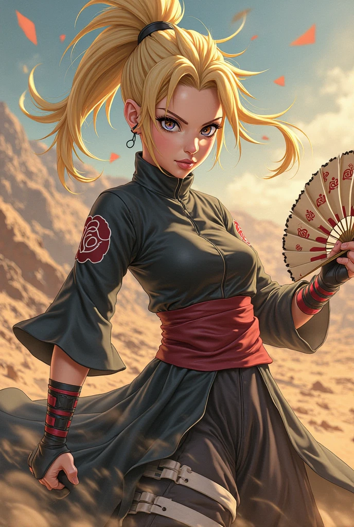 real life Android 18 from Dragon Ball Z as a powerful martial artist in a serene, traditional Japanese garden, captured with soft and diffused lighting, a low camera angle, and a 1:1 aspect ratio for a harmonious and tranquil atmosphere. --auto --s2