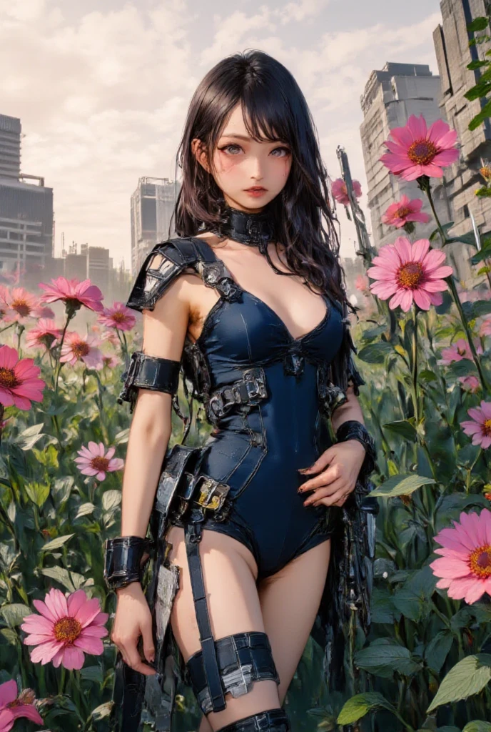 best quality, 8k, highres, octan render, (masterpiece:1.2), extremely ultra detail, cyborgized beautiful Japanese woman, , skinny body, flat chest,  (blue metallic mechanical frame:1.5), (Power cables connected throughout the body), detaile up, Instead of hair, there are cables growing out of it, mechanical fusion, mechanical skeleton, bio mechanics, mechanical life-form, extremely ultra real texture, human-like skin, realistic hair, realistic metal texture, professional lighting, (realistic:1.4), (RAW photo:1.2), (photorealistic:1.5)