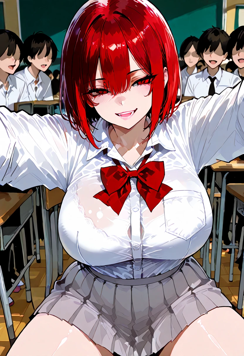 Maki Nishikino、lovelive 、One Girl, crowded train、crowd、on the train、Attacked by a molester、Vagina licked with tongue、Five Fingers, mini skirt, Being petted、Highest quality, Displeased face, blazer, blouse,Red bra、 Red panties, Her thighs and groin are wet with love juice. 、crowd、Big 、Big Ass、Thick thighs、The woman feels sexual arousal、Having my breasts massaged、Having your groin touched、Reaching orgasm、指でHaving your groin touched、Cunnilingus by a pervert、Spread your legs、Obscene sound effects、Naughty sound effects