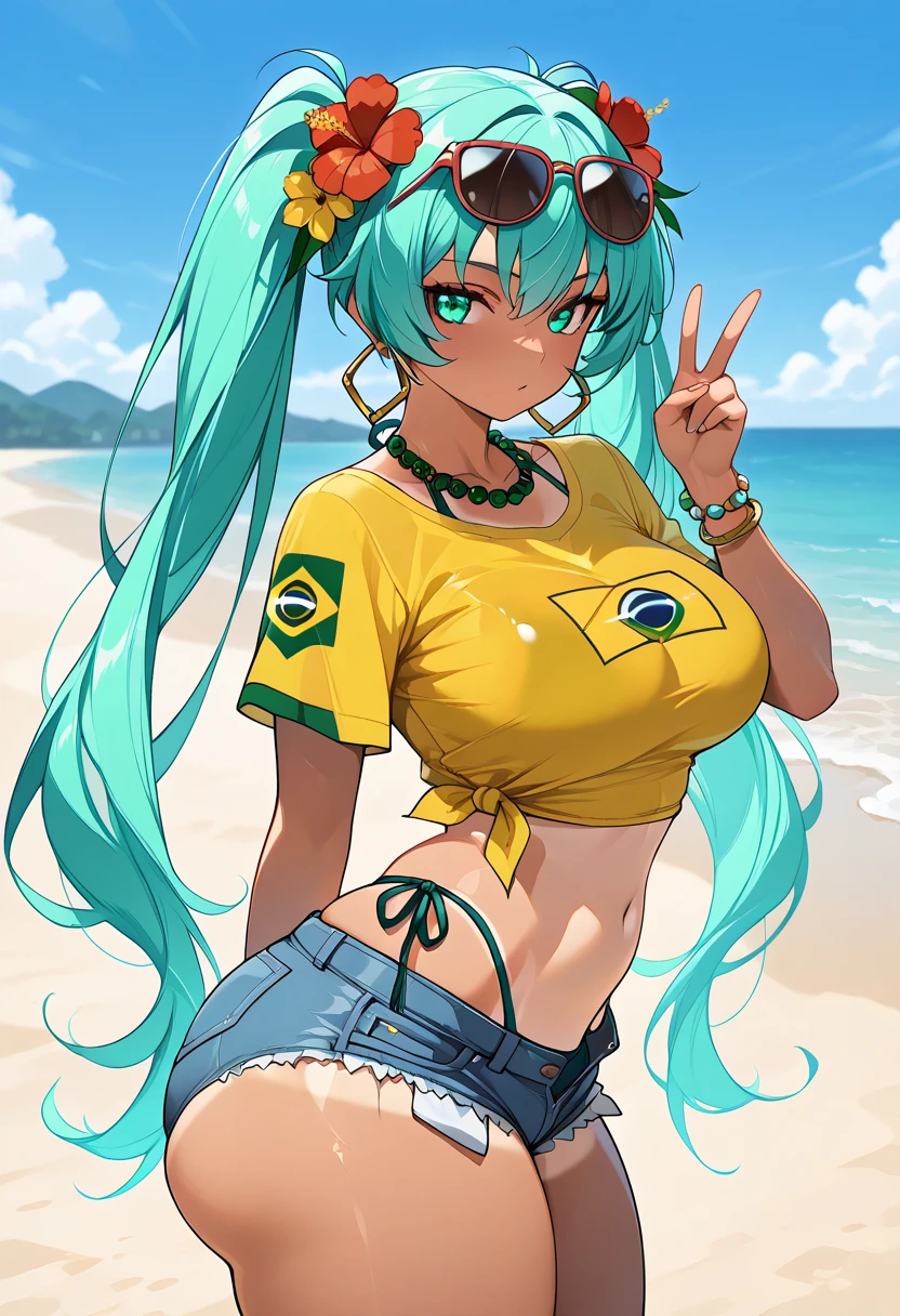(((Jamaican flag-inspired outfit:1.3))),(((Woman in men's clothing:1.3))),(),(masterpiece,Highest quality,Ultra-high resolution output images,Write boundary depth,Intricate details,Adding dimension to your subject with the contrast of light and shadow,Anatomically correct facial structure),(Picture Mode Ultra HD,)