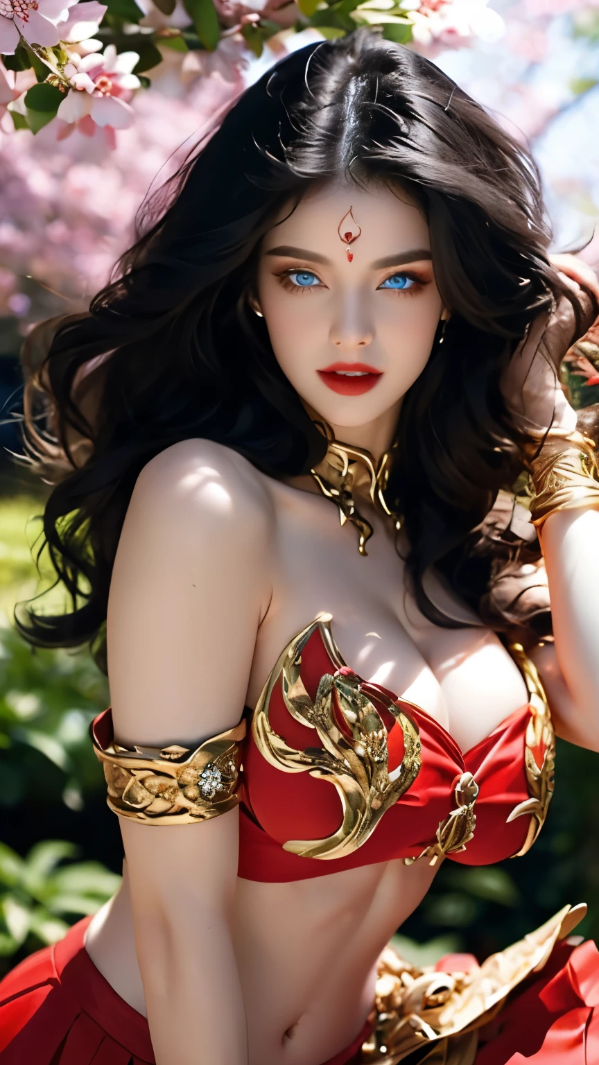 score_9, score8_up, (masterpiece:1.5), uhd1.2, RAW photo, intricately detailed, hyper realistic, stunning beautiful girl, 25 yo, perfect body, slender but curvy, detailed perfect smooth natural skin, beautiful shinning long luscious hair, curls, bangs, strands of hair floating in the air, hair, delicate facial features, detailed glossy eyes and pupils, detailed shinning natural hairs, detailed sharp nose, detailed white glistening teeth, perfect symmetrical face, detailed natural perfect breasts, graceful pose, soft lighting, artistic painting, vibrant colors, ethereal atmosphere, mesmerizing gaze, flawless complexion, enchanting beauty, surreal background, solo, looking at viewer, bangs,  (beautiful sexy designer summer dress, floral design, off shoulders, vibrant and colourful dress), on a serene beach, sand, relaxed mood, vacation vibes, seductive pose, flirty smile, dynamic pose, upper body, perfect lighting, looking at the viewer,  lips, extremely detailed surroundings, 