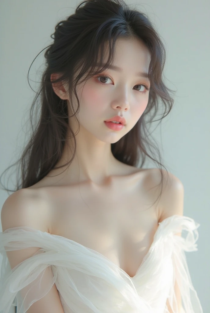 a detailed portrait of a beautiful japanese woman, holding a cute and lovely pair of panties, showing camel toe, (best quality,4k,8k,highres,masterpiece:1.2),ultra-detailed,(realistic,photorealistic,photo-realistic:1.37),extremely detailed eyes and face,longeyelashes,beautiful detailed eyes,beautiful detailed lips,1girl,solo,sensual,intimate,alluring,seductive,elegant,graceful,feminine,kawaii,cute,adorable,enticing,panties,camel toe,revealing,erotic