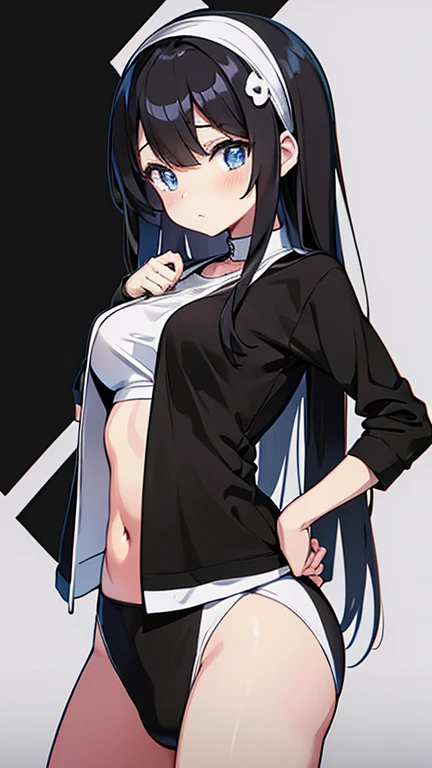 Fantasy dungeons scenario an Italian girl with very long black hair, thin, gigantic breasts the girl wears a blouse and a miniskirt with lapels, the girl is a prisoner, tied to the wall, slave collar