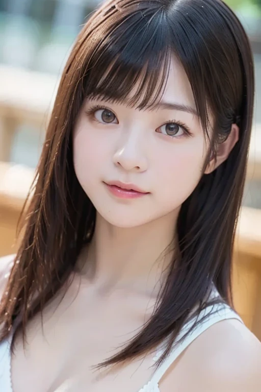 straight hair swaying in the wind 、show me your ears、embarrassed look、I'm standing there embarrassed、One leg center of gravity
(RAW photo, highest quality), (realistic超絶リアルな美しい顔, Photoreal:1.3), masterpiece, Shoulders are very narrow and small、delicate, Slender and beautiful, (brown hair, Shoulder-length straight hair sways in the wind), beautiful detailed girl, (finger details), Highly detailed double eyes and face, Beautiful and delicate nipples and areola, 美しくdelicateな二重目, 1 girl, Japanese, neat beauty, cute, young, smile, 超美しくてcute顔、(small and thin thighs 1.8),(small ass), All 7 S Bian, , gardenia, (スレンダーfull nude美少女:1.4), Thin and small waist and thighs, (full nude:1.3), (medium breasts), realistic face, realistic body, outdoors、Highly detailed CG Unity 8k wallpaper, highest quality, Super detailed, masterpiece, realistic, photo realistic, 非常に詳細なcute女の子, 20-year-old, blush, parted lips, looking at the viewer , 全身full nude、shot , (crowd), (crowded park) , realistic美しく美乳、, 非常に詳しいcute女の子, 20-year-old, ((highest quality、perfect extreme facial details、