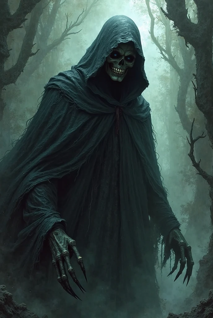 Dementor, inhabiting horror and fear, a lot of details