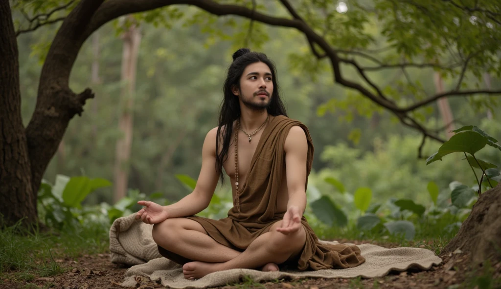 
  lord Shiva meditating in cosmic
