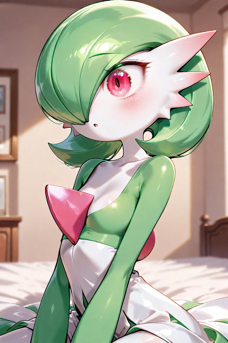 "(((masterpiece))),4k resolution,extremely delicate and beautiful,dynamic angle and pose,(1girl), on knees,animal nose,. Cosmo the seedrian, smile, nsfw, big breasts, naked,, skindentation