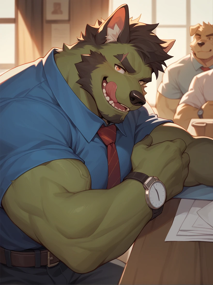((extremely detailed, masterpiece, ultra realistic, highres, detailed shadows, detailed lightining)), green orc, (((from above, full body, POV, close-up))), (((((solo, 1boy, hairy)))), ((green bodybuilder, venous muscles, hairy)), ((naked, (tight jockstrap) detailed gigantic bulge, (overflow big balls:1.3))), masculine face, sad, ((reading shocked, rainy, laying floor under a tree, letter tossed on ground)), old age, wet, ((under a tree background, photorealistic)))