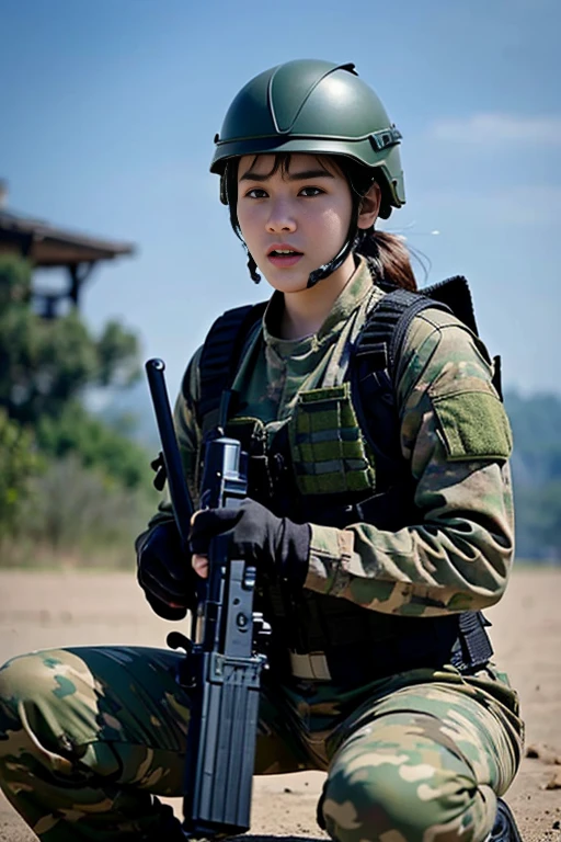 Creeping forward、camouflage uniform、fullnude、I can see my stomach、Illuminated by the setting sun、at the sunset、Orange sunset、Mole、Sad face、Rough skin、acne switching body、crawl forward、Military Personnel、fullnude、female pervert、hotpants、A dark-haired、jungles、crawling forward on the ground、fullnude、captured by the enemy