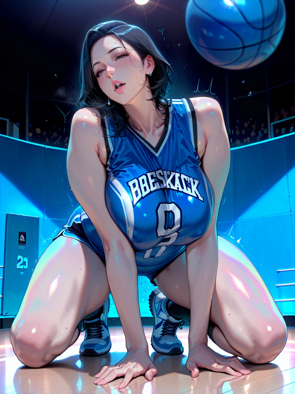 Asian girl, Basketball team, gang bang, oral cumshot, anal cumshot, pussy cumshot, porn, big slutty cunt, pissing