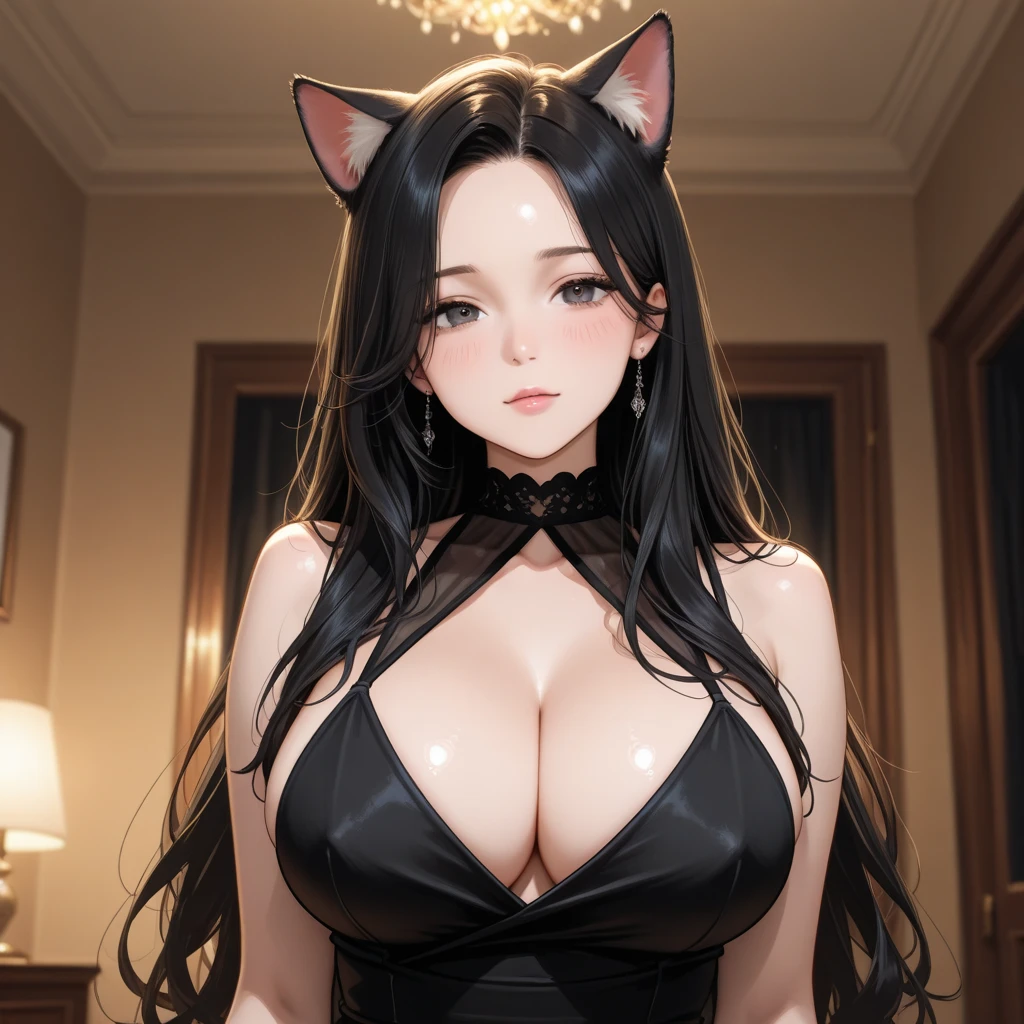 Top Quality, Masterpiece, Ultra High Resolution, (Photorealistic: 1.4), Raw Photo, Kemoner, Beastman, Full Body Hairy, Cat Man, Cat Girl, Cat Ears, Hair Except Face and Chest, Beautiful Fur All Over the Body, Cat Suit, Dramatic Lighting, Full Body, Female Cat, Micro Bikini, Colossal, Long Tail