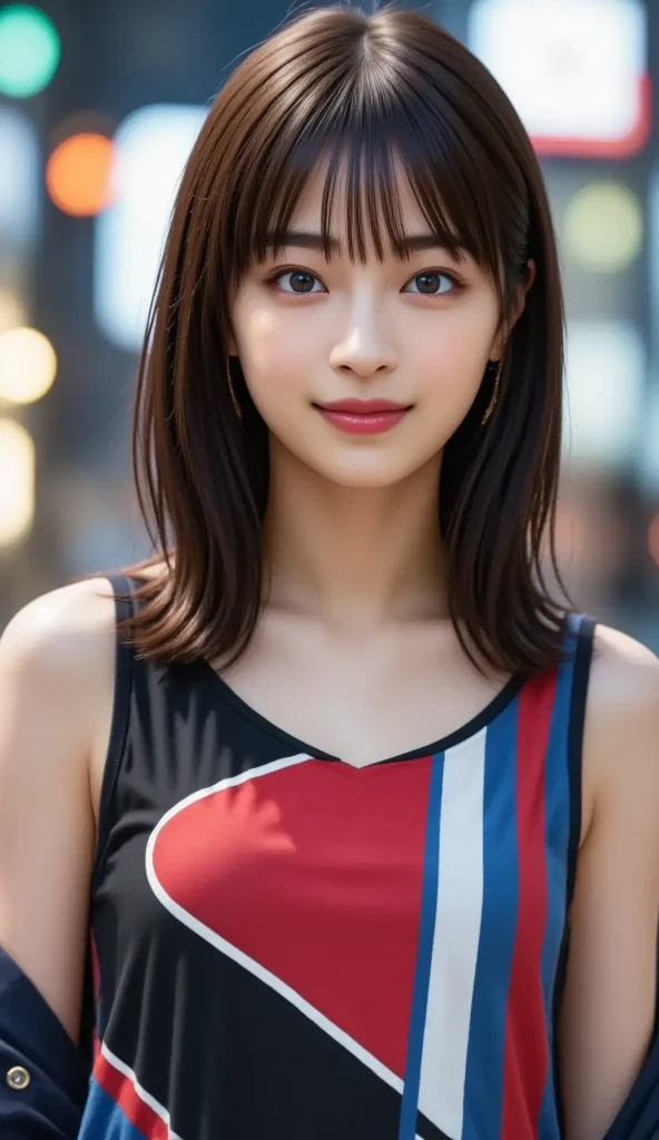 (Transparent and revealing clothing:1.3, ),(Cyberpunk cute soldier:1.3),(((cyberpunk suit))), open jacket,（Run through the jungle.:1.3）,(((Colorful short hair with shiny light brown and orange stripes on the nape))),(((messy hair))),perfect round face,Cute eyes,cute smile,A cheerful smile that makes the viewer happy,big breasts,Emphasize the chest,Perfect body curves,beautiful clavicle、
wet hair,wet face,wet body,wet skin,wet costume,
Detailed clothing features,Detailed hair features,detailed facial features,look at camera,(dynamic angle),(dynamic and sexy pose),cinematic light,(muste piece,highest quality,Ultra-high resolution output images,Depth of the bounds written,intricate details,Make the subject three-dimensional with the contrast of light and shadow,) ,digital illustration,Single-lens reflex camera, (Photoreal:1.3),(8K quality,Anatomically correct facial structure,),(sea art 2 mode:1.3),(Image Mode Ultra HD,)