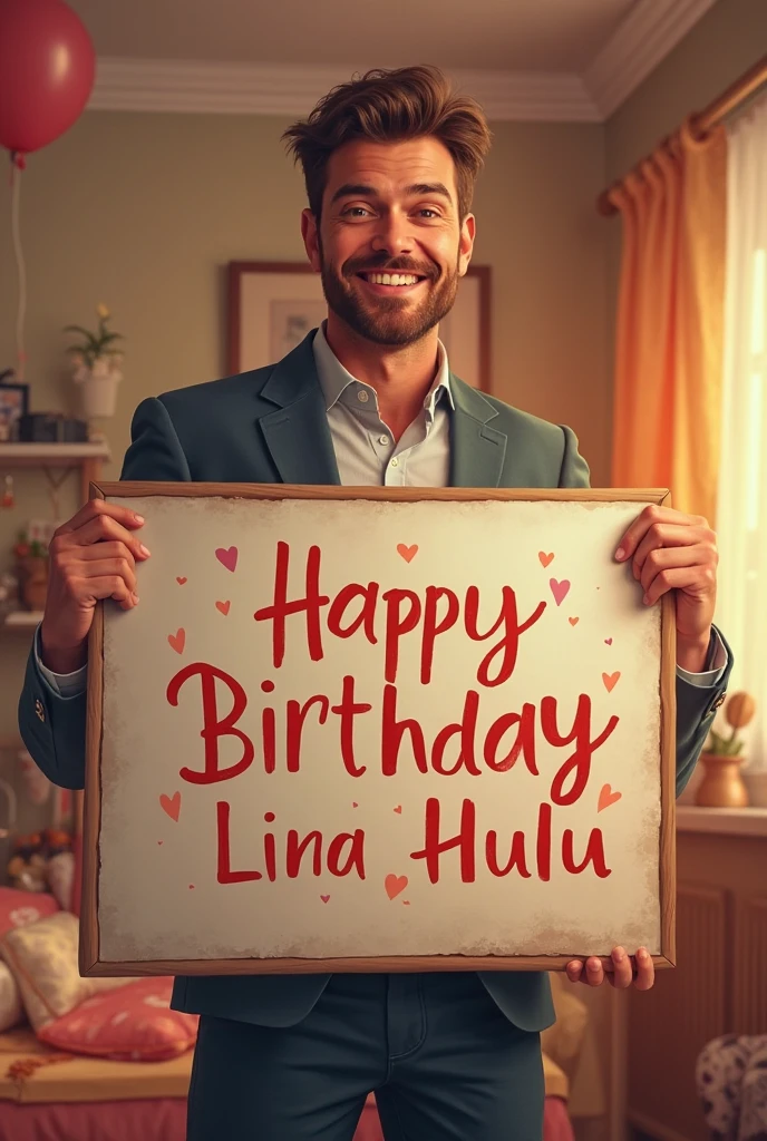They are holding a picture frame with flowers and a picture of a man and a woman, Directed by: Nandor Soldier, Casal feliz, andrea rocha, Foto realista, em um quadro, Geenss archenti flores, Lovely couple, by Amelia Peláez, Directed by: Márta Lacza, muito feliz, hight decorado