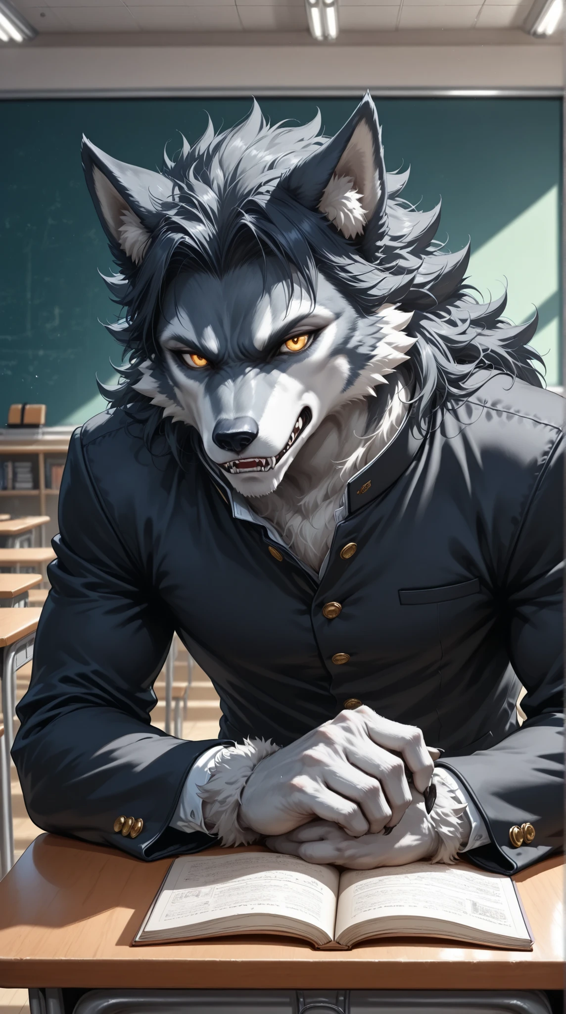 Werewolf Uniform (0502)学生服
