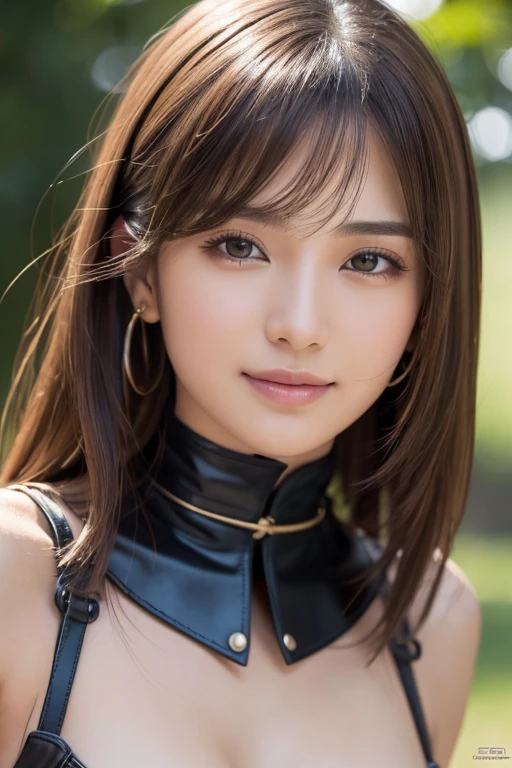 smile, cleavage, Photo realistic, High resolution, detailed background, detailed beautiful skin, detailed nose, soft lighting, (solo shot:1.23), (upper body:1.1), closed shot, (breast focused:1.3), looking at viewer, (((nice hand, perfect hand))), clear eyes,// japanese lady,cleavage, pale skin, mega breasts, 20 year old, // (((wearing louis vuitton))), short hair, street snap, ((facing viewer)), at the street tokyo, ((standing)),