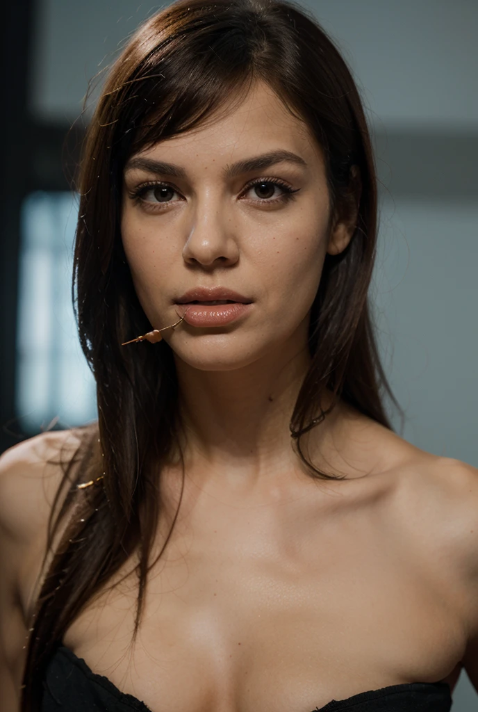 (Completely naked:1.4),(Squat:1.4),(Female genitalia is visible:1.4), (Browsing Caution:-2),(Realistic, photo-Realistic:1.4), (masterpiece, Highest quality:1.2), RAW Photos, High resolution, Intricate details, Very detailed, Realistic and sharp details, Cinema Lighting, Portraiture, Front view, alone, One girl, 12 year old Israeli girl, Black Hair, (Short Bob Hair), (Detailed face, Beautiful attention to detail, Refined nose), Pale skin, clavicle, (Small breasts, Flat Chest), ( choker, jewelry), Photo Background, indoor,,,[Natalie Portman]