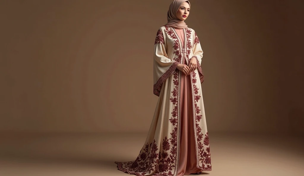 Create a graphic design for Muslim women's clothing
