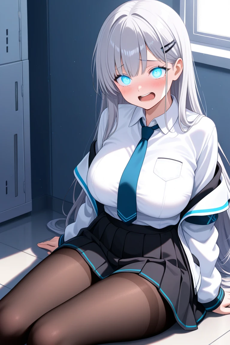 woman on top,from behind,(vaginale,Sex),Rape Eyes,masterpiece,Bitch in heat,nsfw,One Man,Open Mouth,Acme,Removed pants,smile,Torn tights
