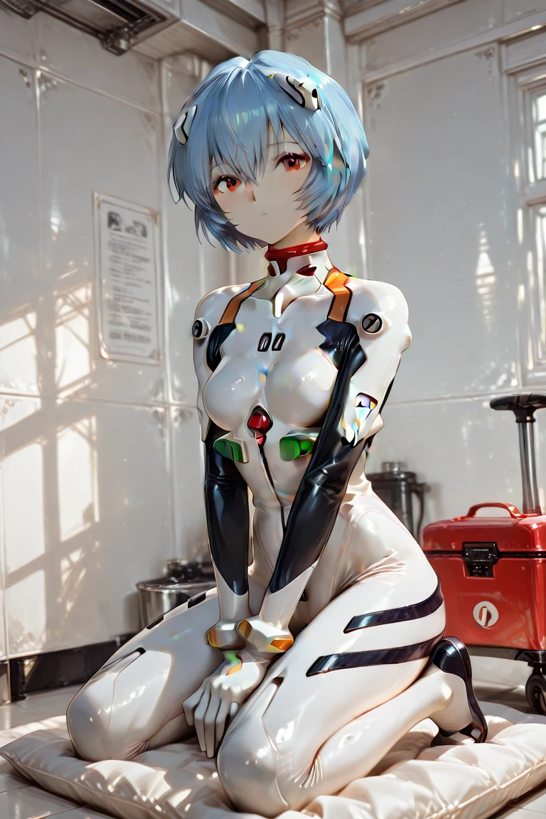 (((Ayanami Rei))), Blue short hair, (White plug suit:1.7), (Plugsuit-style leotard:1.2), Rei Ayanami, The costume is tight against the skin, middle School girls, (blush), ((Slender figure Beautiful Skin)), Highest quality, High resolution, masterpiece, (Beautiful vagina and clitoris), (With a 30-year-old mafia man, penis:1.4), Complete limbs, (Mating press:1.2), 1 Beautiful Girl, ((((penisが膣に入る)))), (Beautiful crotch), Spread your legs, ((Binding, Restrained by rope:1.4)), A beautiful girl has sex with a man fully clothed, (((Too cute little face:1.1))), The fabric of the costume is thin