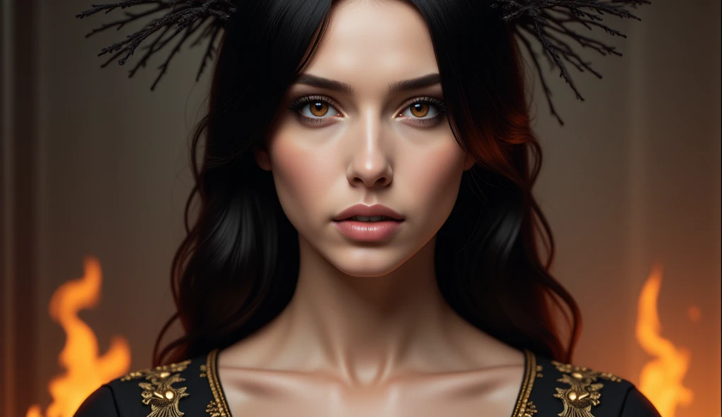 black hair, The hands are real, Surrealism, 8k, super detail --auto