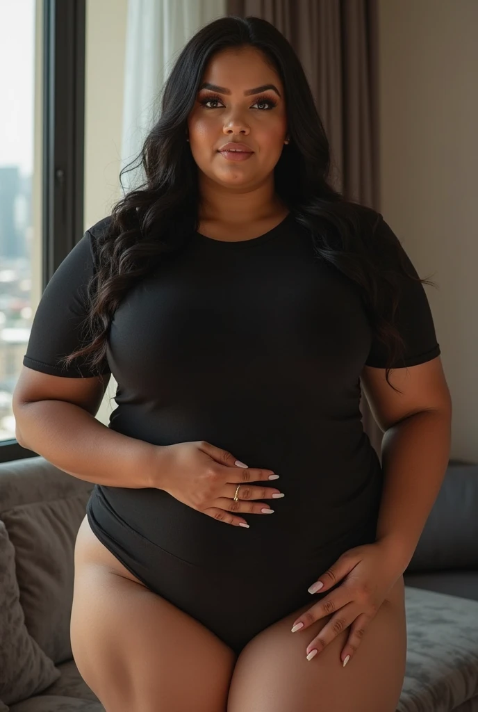 a mature, fat, black woman