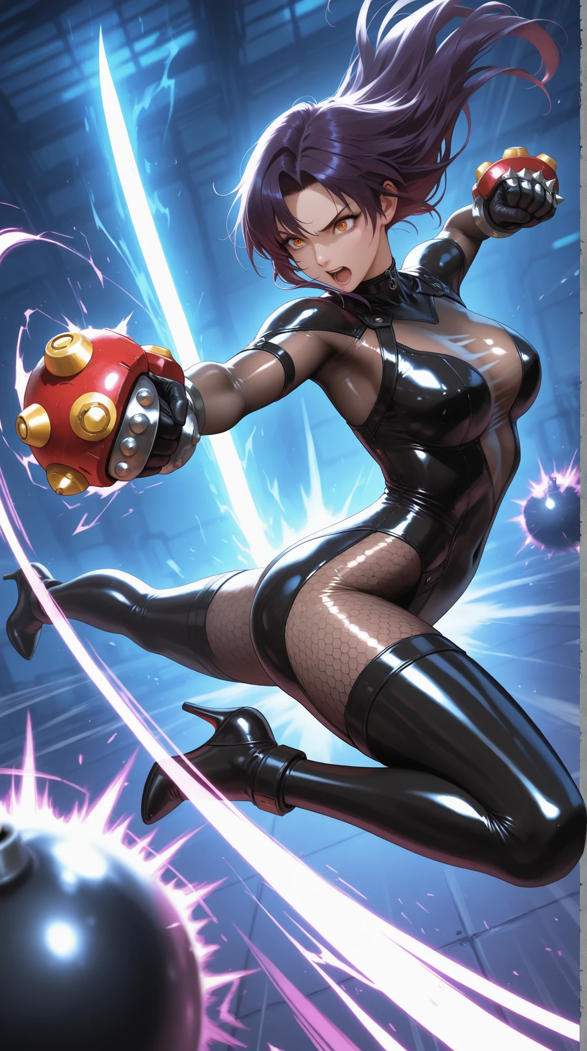 purple magic, orb