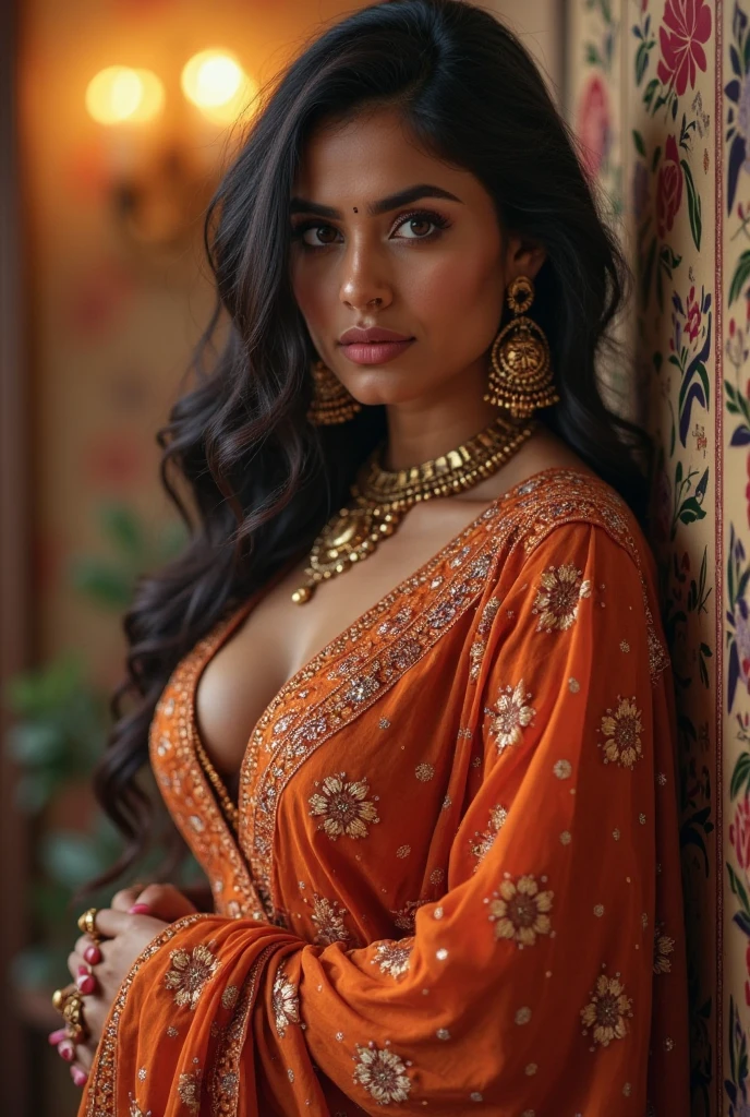 Indian girl with big boobs without dress 