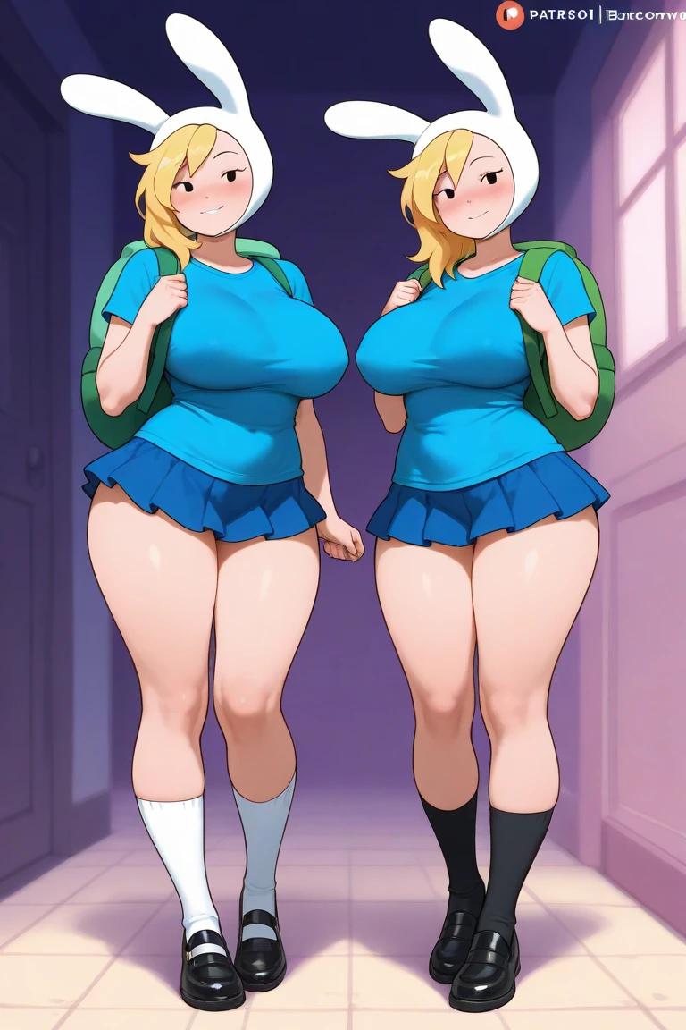 Anime woman Enormous bloated expanding diaper mess, huge bloated pregnant belly, huge overflowing breast, orgasm relieved expression, butt toward viewer, pushing butt out, pov below