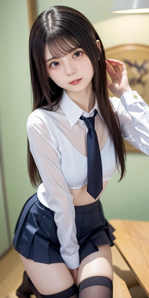 (masterpiece, highest quality:1.2), 8k, Naked 12 year old girl, 85mm,Official AR RAW Photos, スーパースリムなスレンダーbeautiful girl, Skirt rolled up、Show your crotch、上Half BodyHalf Bodyフルヌード、She exposed her large, perky breasts.、Beautiful medium sized breasts and nipples、Show me your ears、Naked girls photoshoot、上Half Bodyフルヌード, Cute Face, close, Half Body, Gardenia, beautiful girl, , Thin thighs, Station platform、 Looking at the audience, No makeup, (smile、), Film Grain, chromatic aberration, Sharp focus, Face Light, Bright lighting, 10 generations, Detailed face, Background Blur, (Dark red tie:1.1)、((((((12 year old girl shyly removes her panties))))))、((((((12才の上Half Bodyフルヌード女子高生)))))、Tight waist、Embarrassing pose、Shy and shy girl、 満面のsmile、Spread your legs、Show me your crotch、Tie your neck with a rope、Hanging with a rope、Hanging、Full lower body nudity、