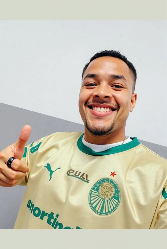Arafed boy holding a red and white football shirt in front of a stadium, mateus 9 5, caio santos, inspirado em Oswaldo Viteri, cabrito, Mohamed Reda, inspirado em Samuel Silva, Directed by: Emerson Silva, Directed by: Willian Murai, Directed by: Samuel Silva, Capturado no iPhone, Obra-prima maravilhosa, In Sao Paulo, Dan dos Santos