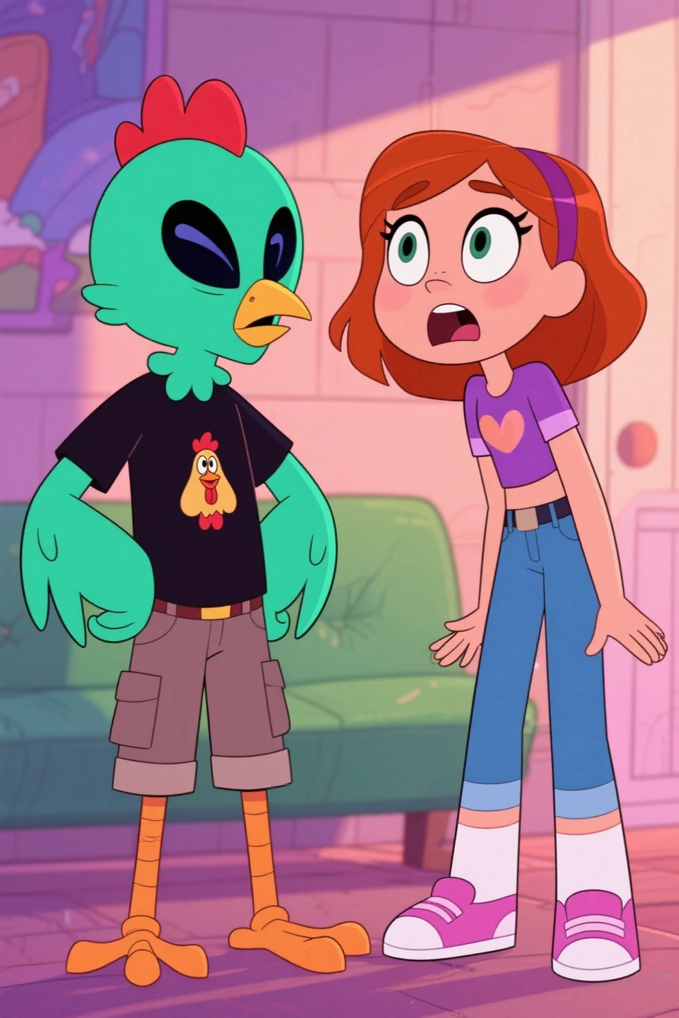 Explicit, score_9, equestria_girls_series, starlight_glimmer, comic, undressing, solo, panties, bra, equestria_girls, cartoon, male_pov, bulge in briefs, tent in briefs, offscreen_male_character, unzipping_pants_on_male, bedroom_eyes, show accurate, vector