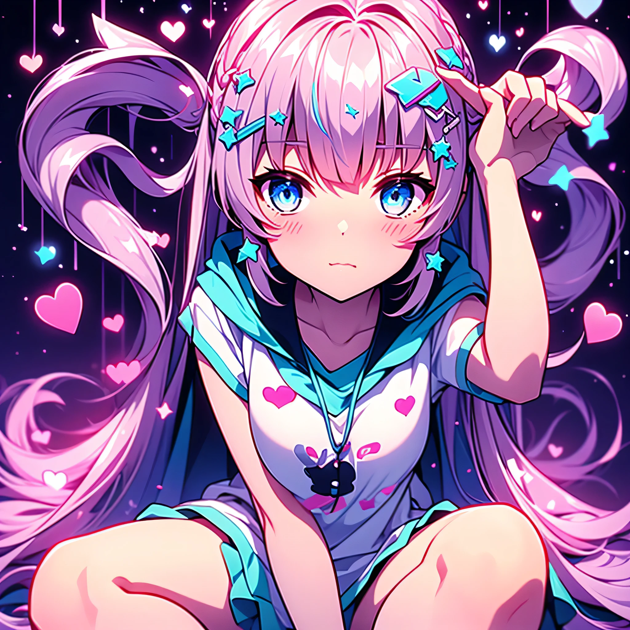 Lonely gamer girl